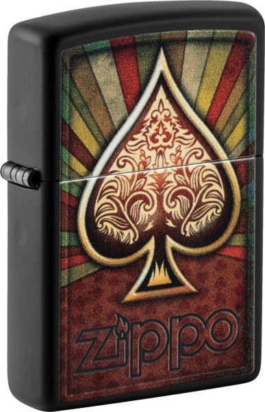 Zippo Feuerzeug Zippo Ace of Spades Design