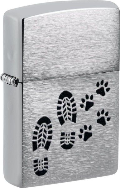 Zippo Feuerzeug Footprints