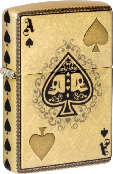 Zippo Feuerzeug Ace of Spades Founders Day Collectible